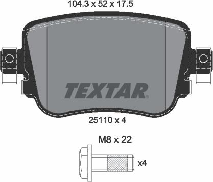 Textar 2511003 - Jarrupala, levyjarru inparts.fi