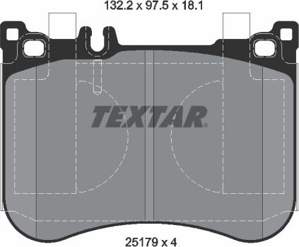 Textar 2517901 - Jarrupala, levyjarru inparts.fi