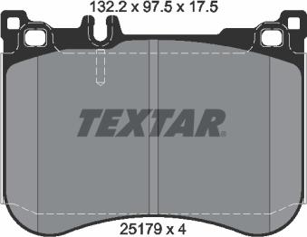 Textar 2517903 - Jarrupala, levyjarru inparts.fi