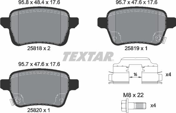 Textar 2581802 - Jarrupala, levyjarru inparts.fi