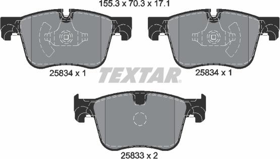 Textar 2583401 - Jarrupala, levyjarru inparts.fi