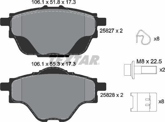 Textar 2582701 - Jarrupala, levyjarru inparts.fi