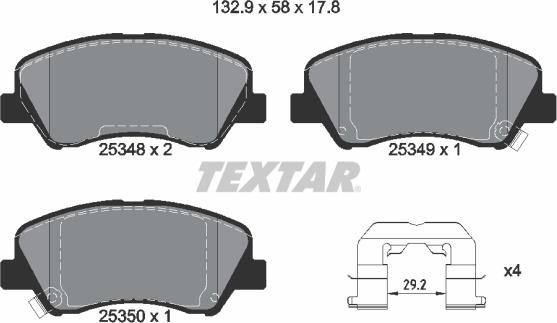 Textar 2534801 - Jarrupala, levyjarru inparts.fi