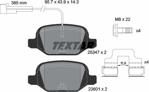 Textar 2534701 - Jarrupala, levyjarru inparts.fi