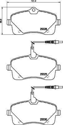 Textar 2532801 - Jarrupala, levyjarru inparts.fi