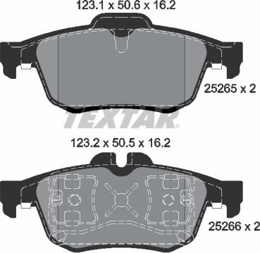 Textar 2526501 - Jarrupala, levyjarru inparts.fi