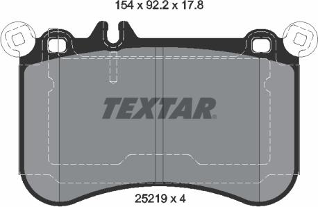 Textar 2521902 - Jarrupala, levyjarru inparts.fi