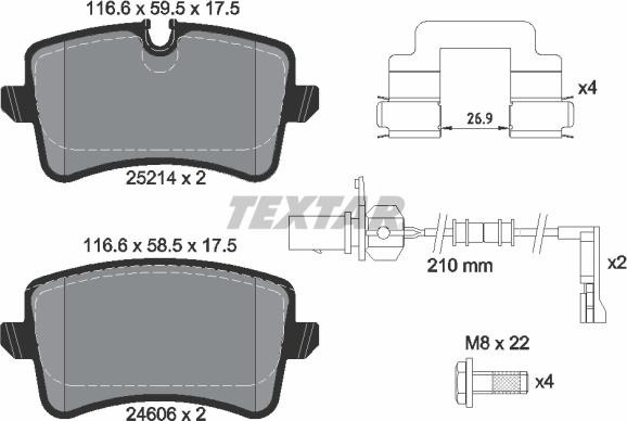 Textar 2521403 - Jarrupala, levyjarru inparts.fi