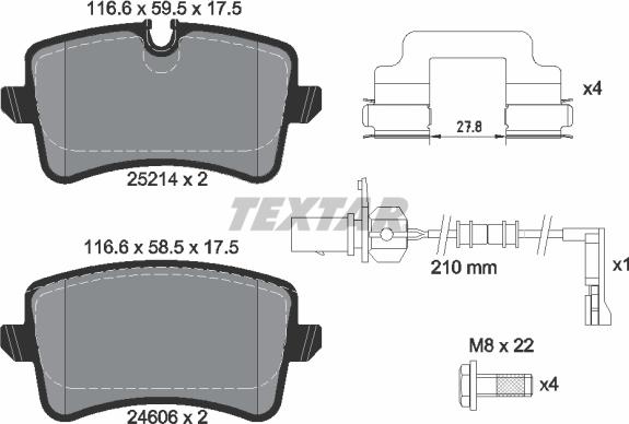 Textar 2521413 - Jarrupala, levyjarru inparts.fi