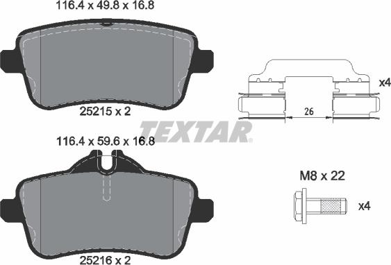 Textar 2521509 - Jarrupala, levyjarru inparts.fi