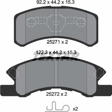 Textar 2527101 - Jarrupala, levyjarru inparts.fi