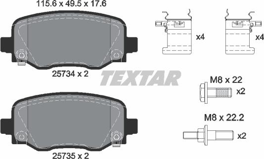 Textar 2573401 - Jarrupala, levyjarru inparts.fi