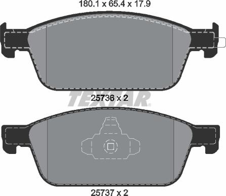 Textar 2573601 - Jarrupala, levyjarru inparts.fi