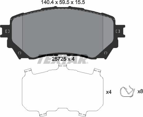 Textar 2572501 - Jarrupala, levyjarru inparts.fi