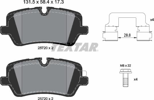 Textar 2572001 - Jarrupala, levyjarru inparts.fi