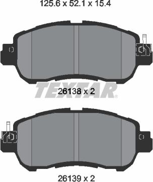 Textar 2613801 - Jarrupala, levyjarru inparts.fi