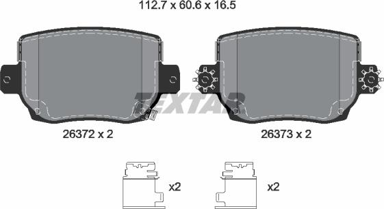 Textar 2637201 - Jarrupala, levyjarru inparts.fi