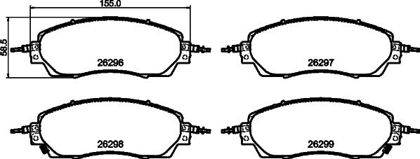 Textar 2629601 - Jarrupala, levyjarru inparts.fi