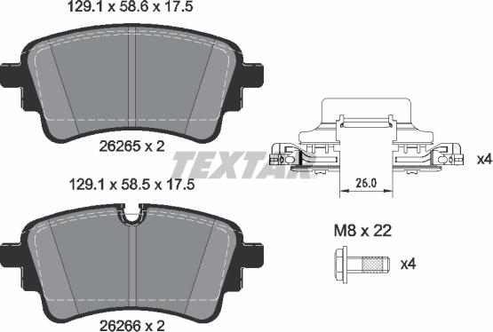 Textar 2626501 - Jarrupala, levyjarru inparts.fi