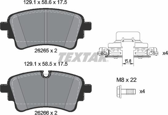 Textar 2626503 - Jarrupala, levyjarru inparts.fi