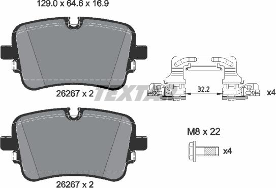 Textar 2626701 - Jarrupala, levyjarru inparts.fi