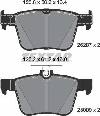 Textar 2628701 - Jarrupala, levyjarru inparts.fi