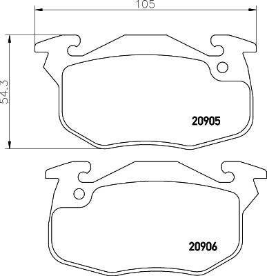 Textar 2090609 - Jarrupala, levyjarru inparts.fi