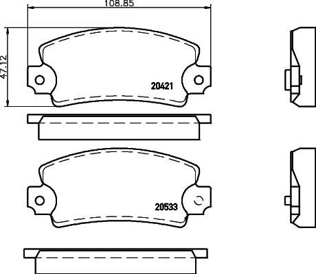 Textar 2042102 - Jarrupala, levyjarru inparts.fi