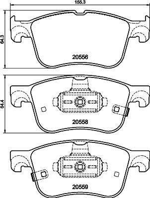 Textar 2055603 - Jarrupala, levyjarru inparts.fi