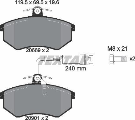 Textar 2066922 - Jarrupala, levyjarru inparts.fi