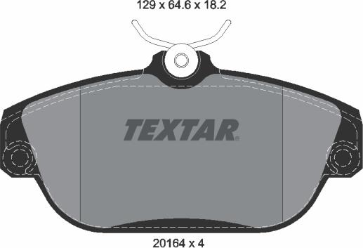 Textar 2016402 - Jarrupala, levyjarru inparts.fi