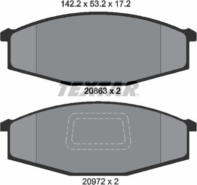 Textar 2086302 - Jarrupala, levyjarru inparts.fi