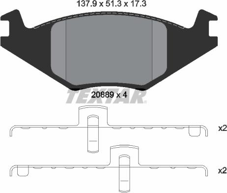 Textar 2088902 - Jarrupala, levyjarru inparts.fi