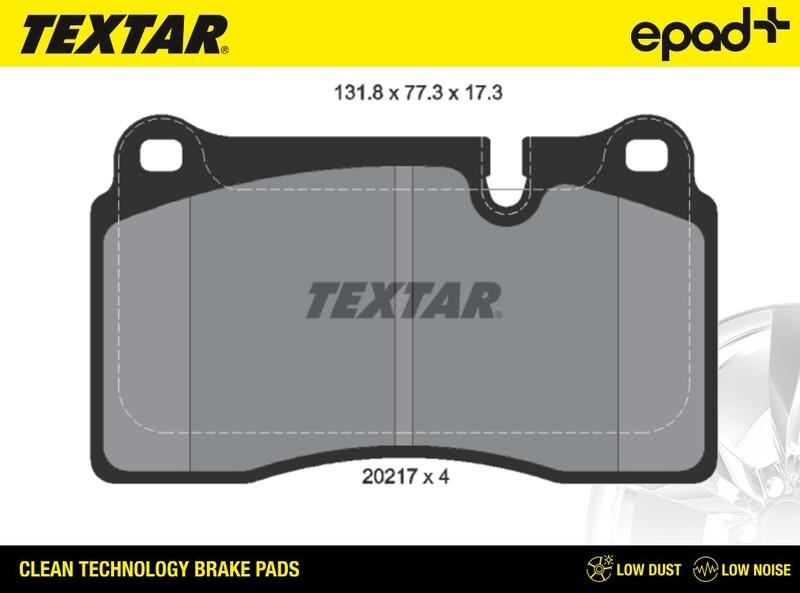 Textar 2021701CP - Jarrupala, levyjarru inparts.fi