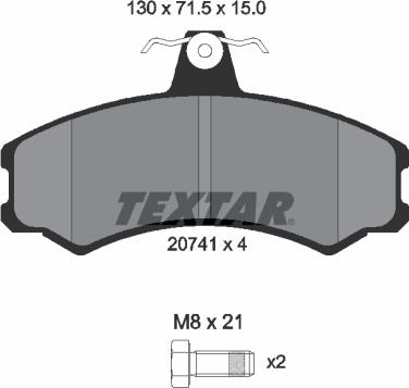 Textar 2074105 - Jarrupala, levyjarru inparts.fi