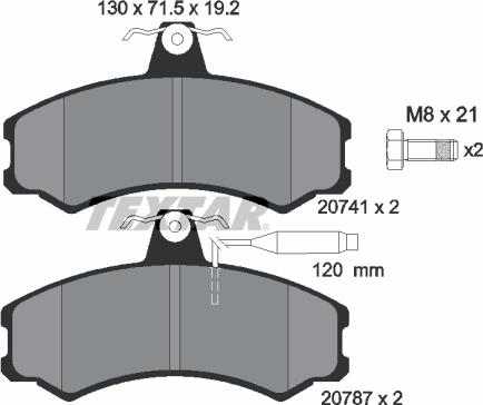 Textar 2074101 - Jarrupala, levyjarru inparts.fi