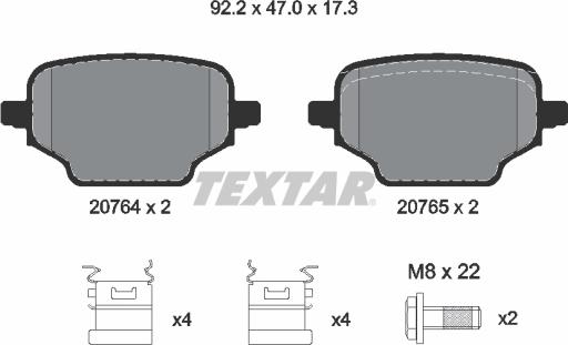 Textar 2076401 - Jarrupala, levyjarru inparts.fi