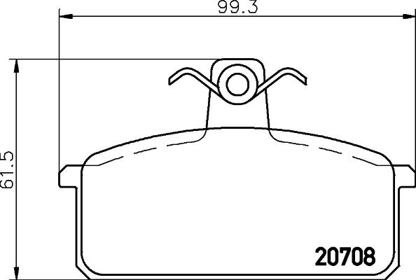 Textar 2070801 - Jarrupala, levyjarru inparts.fi