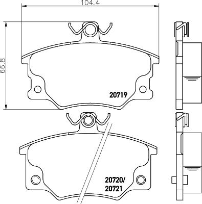 Textar 2071901 - Jarrupala, levyjarru inparts.fi