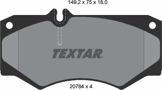 Textar 2078401 - Jarrupala, levyjarru inparts.fi