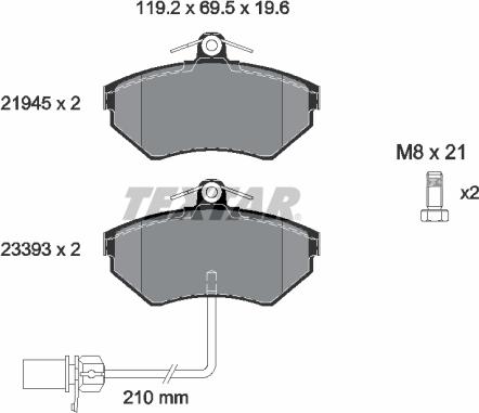 Textar 2194504 - Jarrupala, levyjarru inparts.fi