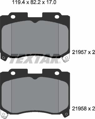 Textar 2195701 - Jarrupala, levyjarru inparts.fi