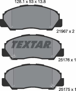 Textar 2196701 - Jarrupala, levyjarru inparts.fi