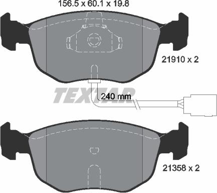 Textar 2191003 - Jarrupala, levyjarru inparts.fi