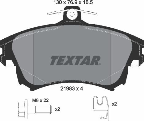 Textar 2198304 - Jarrupala, levyjarru inparts.fi