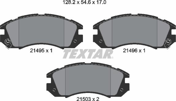 Textar 2149501 - Jarrupala, levyjarru inparts.fi