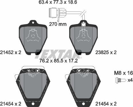 Textar 2145201 - Jarrupala, levyjarru inparts.fi