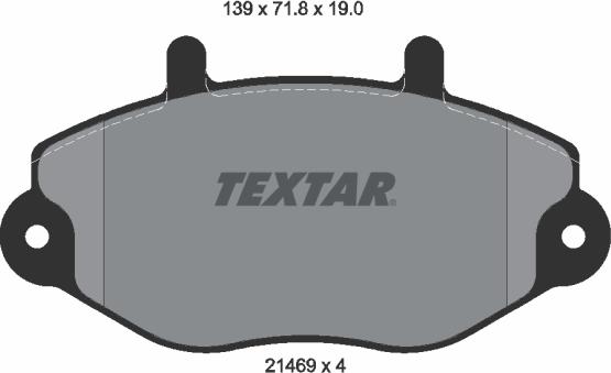 Textar 2146901 - Jarrupala, levyjarru inparts.fi