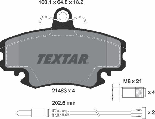 Textar 2146304 - Jarrupala, levyjarru inparts.fi