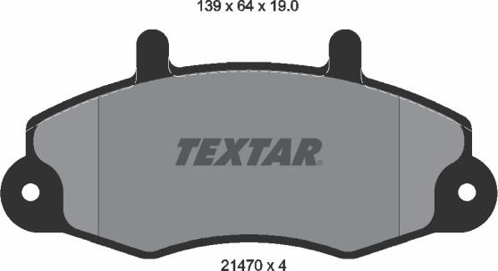 Textar 2147001 - Jarrupala, levyjarru inparts.fi